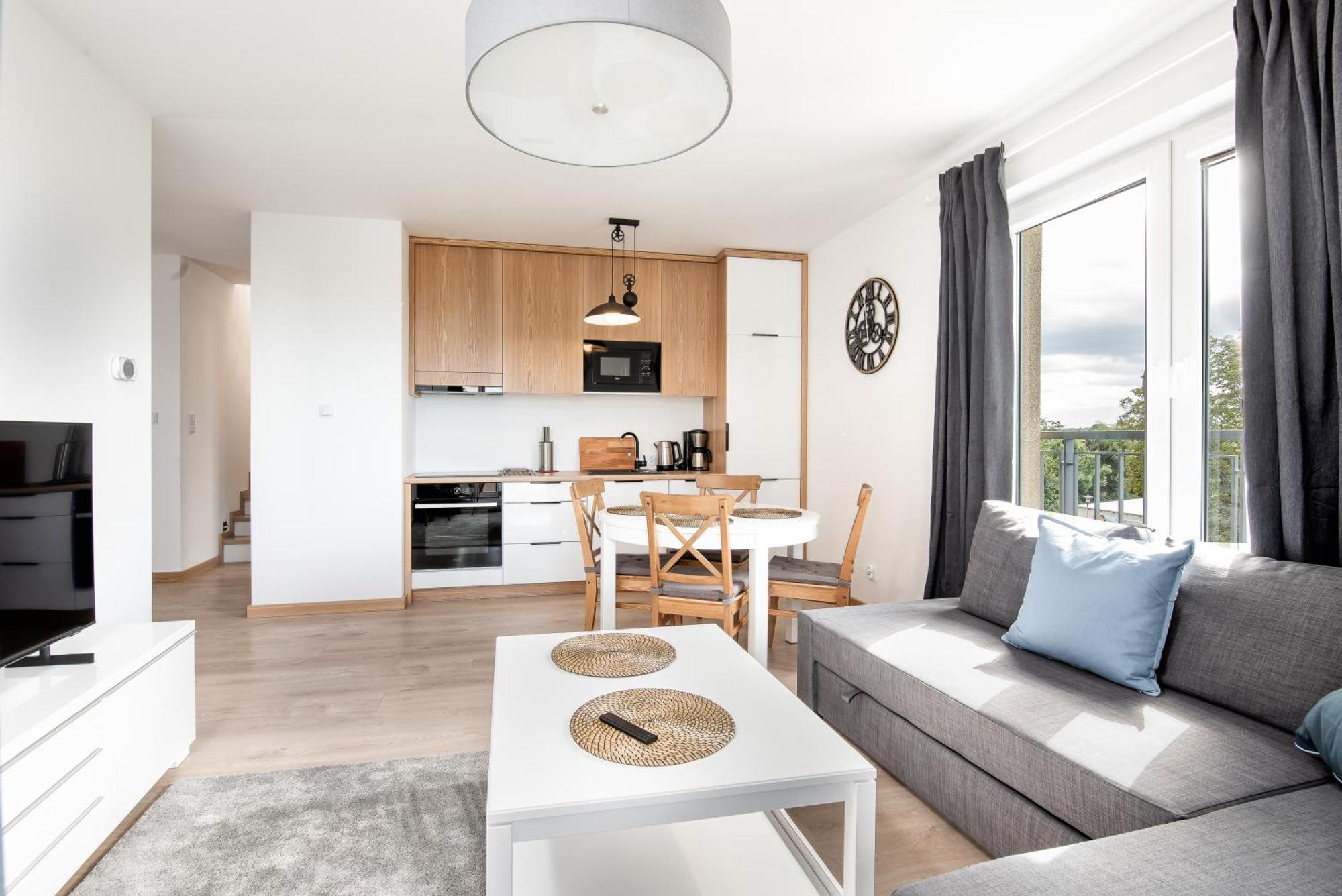 Апартаменты Apartament Marino Устроне-Морске Экстерьер фото